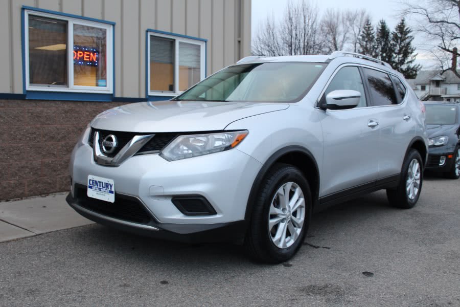 2016 Nissan Rogue AWD 4dr S, available for sale in East Windsor, Connecticut | Century Auto And Truck. East Windsor, Connecticut