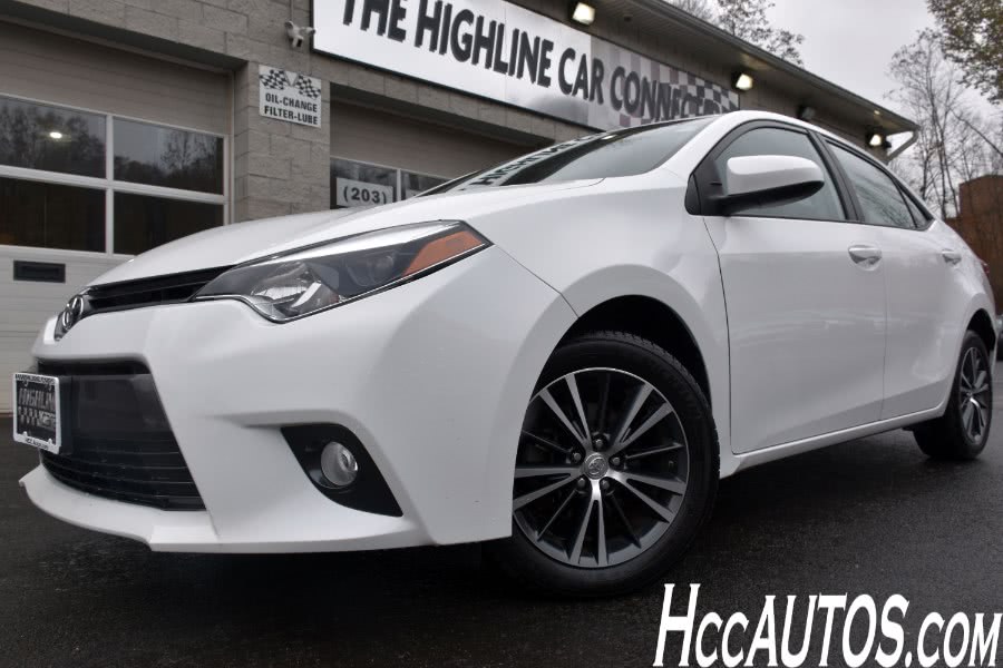 2016 Toyota Corolla 4dr Sdn  LE Premium, available for sale in Waterbury, Connecticut | Highline Car Connection. Waterbury, Connecticut