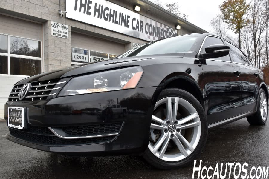 2015 Volkswagen Passat 4dr Sdn 2.0L TDI DSG SE w/Sunroof, available for sale in Waterbury, Connecticut | Highline Car Connection. Waterbury, Connecticut