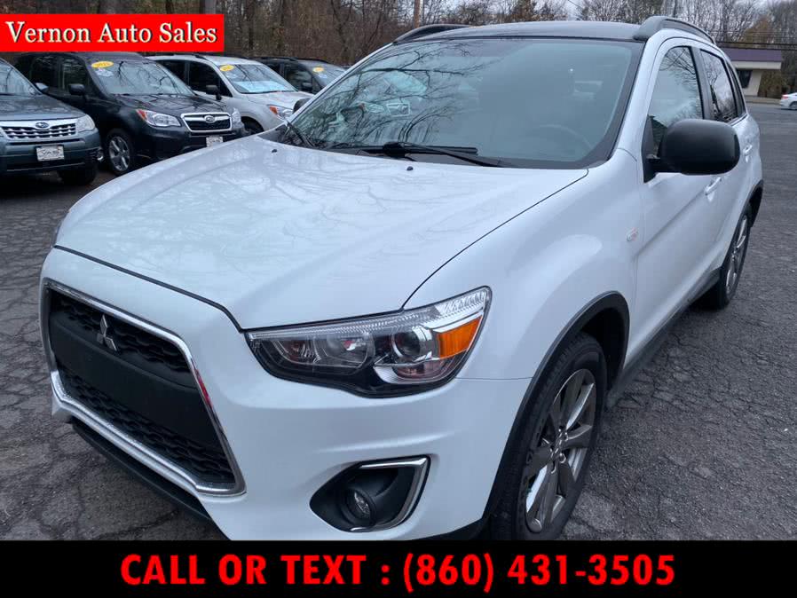 2013 Mitsubishi Outlander Sport AWD 4dr CVT LE, available for sale in Manchester, Connecticut | Vernon Auto Sale & Service. Manchester, Connecticut