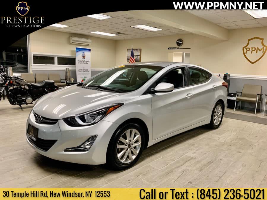 2015 Hyundai Elantra 4dr Sdn Auto SE (Alabama Plant), available for sale in New Windsor, New York | Prestige Pre-Owned Motors Inc. New Windsor, New York