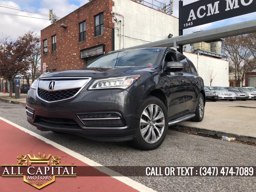 2014 Acura MDX SH-AWD 4dr Tech Pkg, available for sale in Brooklyn, New York | All Capital Motors. Brooklyn, New York