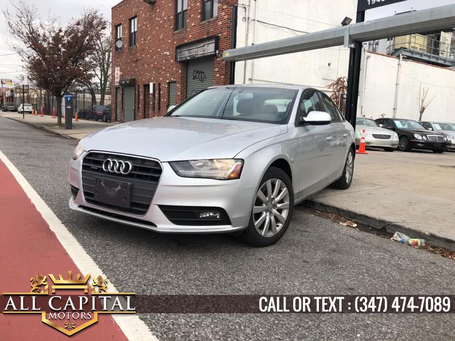 2014 Audi A4 4dr Sdn Auto quattro 2.0T Premium, available for sale in Brooklyn, New York | All Capital Motors. Brooklyn, New York