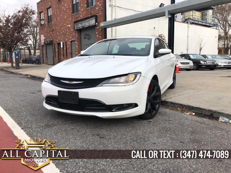 2016 Chrysler 200 4dr Sdn S FWD, available for sale in Brooklyn, New York | All Capital Motors. Brooklyn, New York