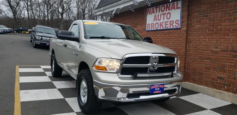 2009 Dodge Ram 1500 4WD Reg Cab SLT, available for sale in Waterbury, Connecticut | National Auto Brokers, Inc.. Waterbury, Connecticut