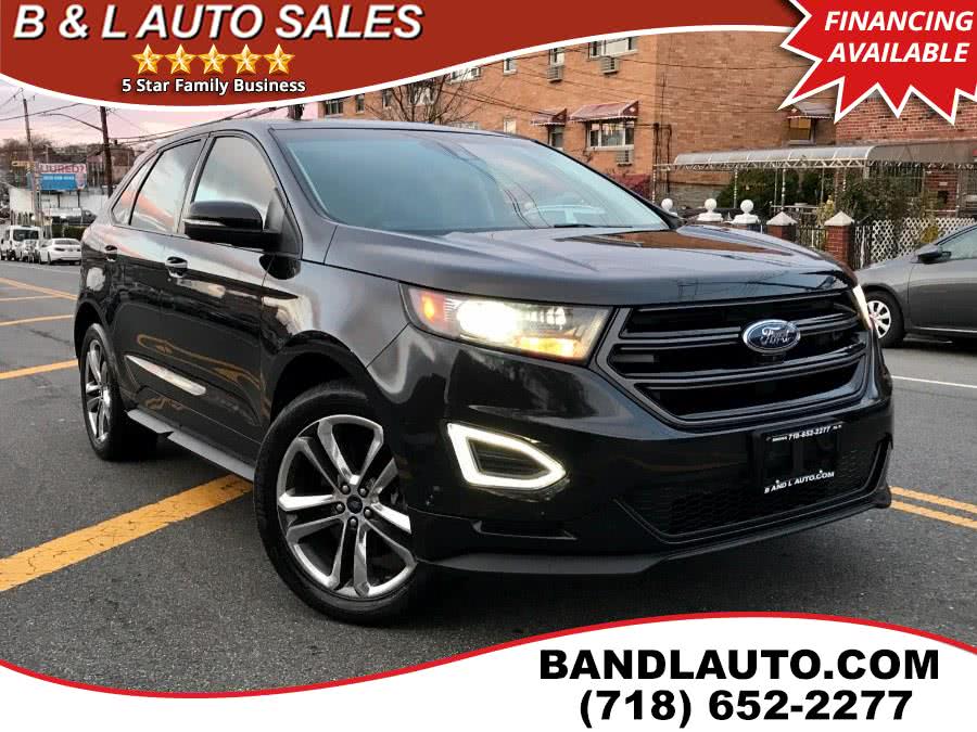 2015 Ford Edge 4dr Sport AWD, available for sale in Bronx, New York | B & L Auto Sales LLC. Bronx, New York