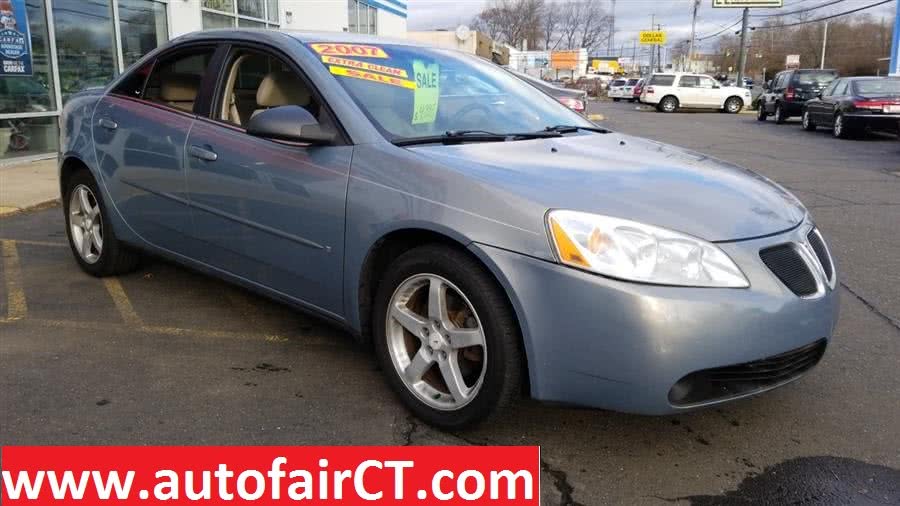 2007 Pontiac G6 4dr Sdn G6, available for sale in West Haven, Connecticut | Auto Fair Inc.. West Haven, Connecticut 2007 Pontiac G6 4dr Sdn G6, available for sale in West Haven, Connecticut | Auto Fair Inc.. West Haven, Connecticut