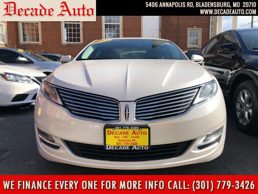 2014 Lincoln MKZ 4dr Sdn FWD, available for sale in Bladensburg, Maryland | Decade Auto. Bladensburg, Maryland