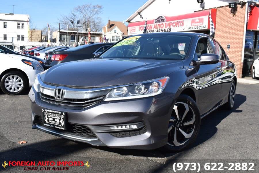 2016 Honda Accord Sedan 4dr I4 CVT EX, available for sale in Irvington, New Jersey | Foreign Auto Imports. Irvington, New Jersey