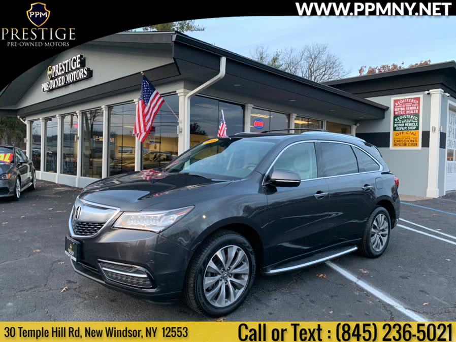 2015 Acura MDX SH-AWD 4dr Tech Pkg, available for sale in New Windsor, New York | Prestige Pre-Owned Motors Inc. New Windsor, New York