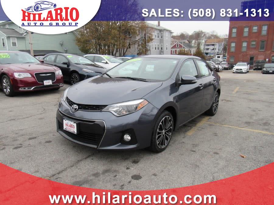 2016 Toyota Corolla 4dr Sdn CVT S Plus (Natl), available for sale in Worcester, Massachusetts | Hilario's Auto Sales Inc.. Worcester, Massachusetts 2016 Toyota Corolla 4dr Sdn CVT S Plus (Natl), available for sale in Worcester, Massachusetts | Hilario's Auto Sales Inc.. Worcester, Massachusetts