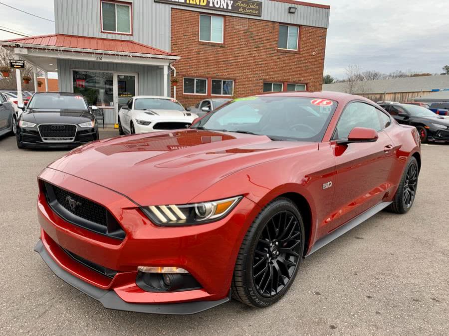 2015 Ford Mustang 2dr Fastback GT Premium, available for sale in South Windsor, Connecticut | Mike And Tony Auto Sales, Inc. South Windsor, Connecticut