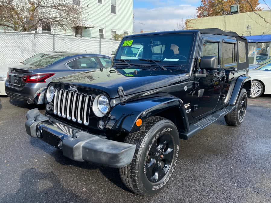 2016 Jeep Wrangler Unlimited 4WD 4dr Sahara, available for sale in Jamaica, New York | Sunrise Autoland. Jamaica, New York