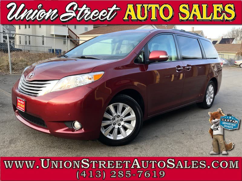 2013 Toyota Sienna 5dr 7-Pass Van V6 Ltd AWD (Natl), available for sale in West Springfield, Massachusetts | Union Street Auto Sales. West Springfield, Massachusetts