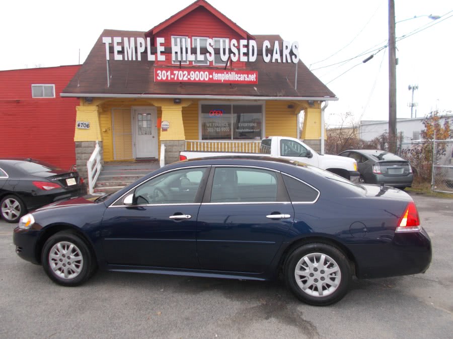 2011 Chevrolet Impala Police 4dr Sdn Police, available for sale in Temple Hills, Maryland | Temple Hills Used Car. Temple Hills, Maryland