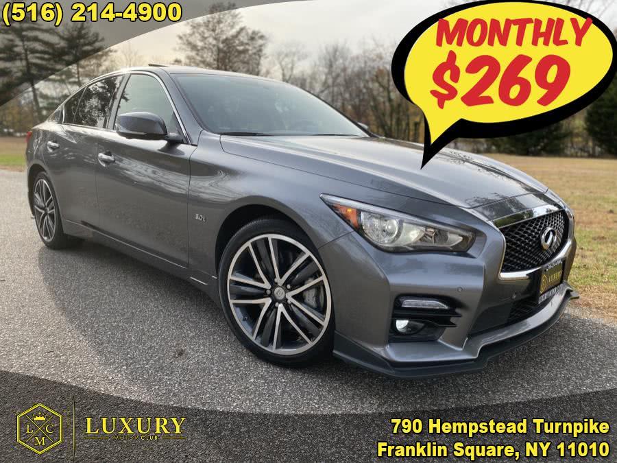 2016 INFINITI Q50 4dr Sdn 3.0t Sport AWD, available for sale in Franklin Square, New York | Luxury Motor Club. Franklin Square, New York