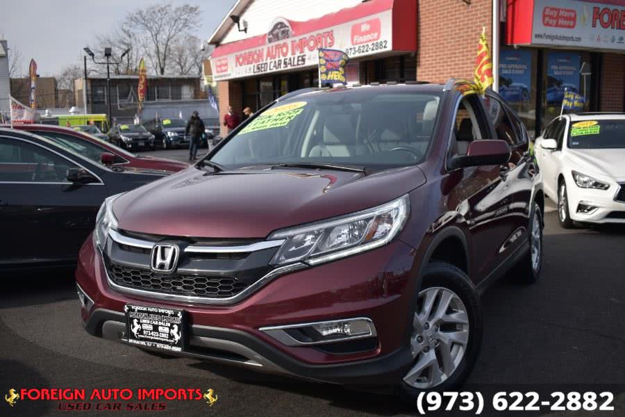 2016 Honda CR-V AWD 5dr EX-L w/Navi, available for sale in Irvington, New Jersey | Foreign Auto Imports. Irvington, New Jersey