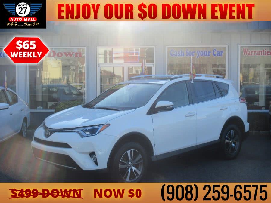 Used Toyota RAV4 AWD 4dr XLE (Natl) 2016 | Route 27 Auto Mall. Linden, New Jersey Used Toyota RAV4 AWD 4dr XLE (Natl) 2016 | Route 27 Auto Mall. Linden, New Jersey