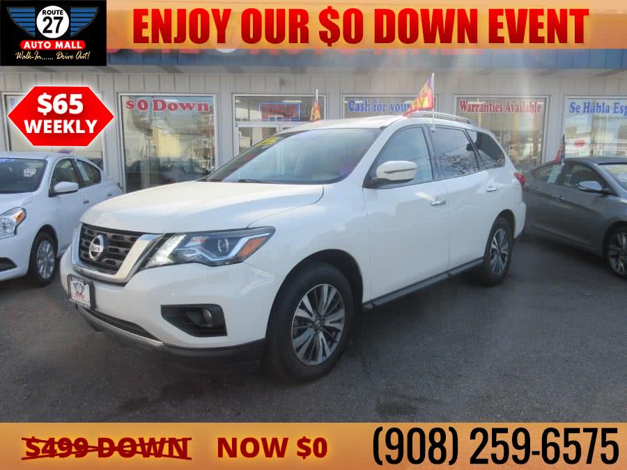 2017 Nissan Pathfinder FWD SV, available for sale in Linden, New Jersey | Route 27 Auto Mall. Linden, New Jersey 2017 Nissan Pathfinder FWD SV, available for sale in Linden, New Jersey | Route 27 Auto Mall. Linden, New Jersey