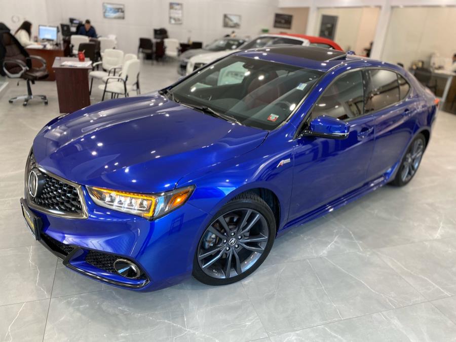 2018 Acura TLX 3.5L SH-AWD w/A-SPEC Pkg Red Leather, available for sale in Franklin Square, New York | Luxury Motor Club. Franklin Square, New York 2018 Acura TLX 3.5L SH-AWD w/A-SPEC Pkg Red Leather, available for sale in Franklin Square, New York | Luxury Motor Club. Franklin Square, New York