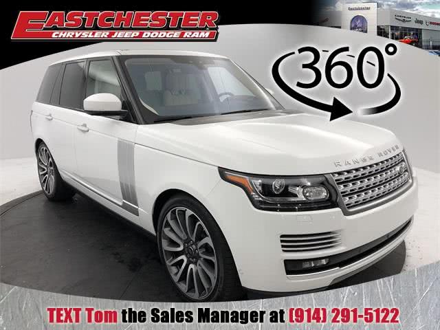 2017 Land Rover Range Rover 5.0L V8 Supercharged Autobiography, available for sale in Bronx, New York | Eastchester Motor Cars. Bronx, New York