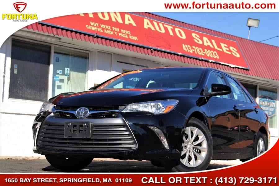 2016 Toyota Camry LE I4 Auto Natl, available for sale in Springfield, Massachusetts | Fortuna Auto Sales Inc.. Springfield, Massachusetts