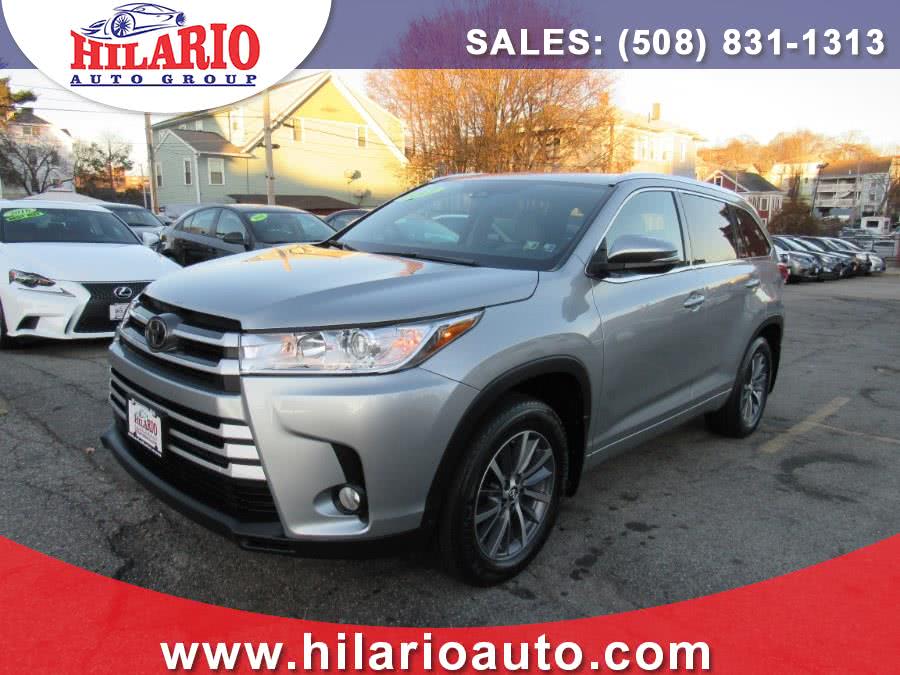2017 Toyota Highlander XLE V6 AWD (Natl), available for sale in Worcester, Massachusetts | Hilario's Auto Sales Inc.. Worcester, Massachusetts