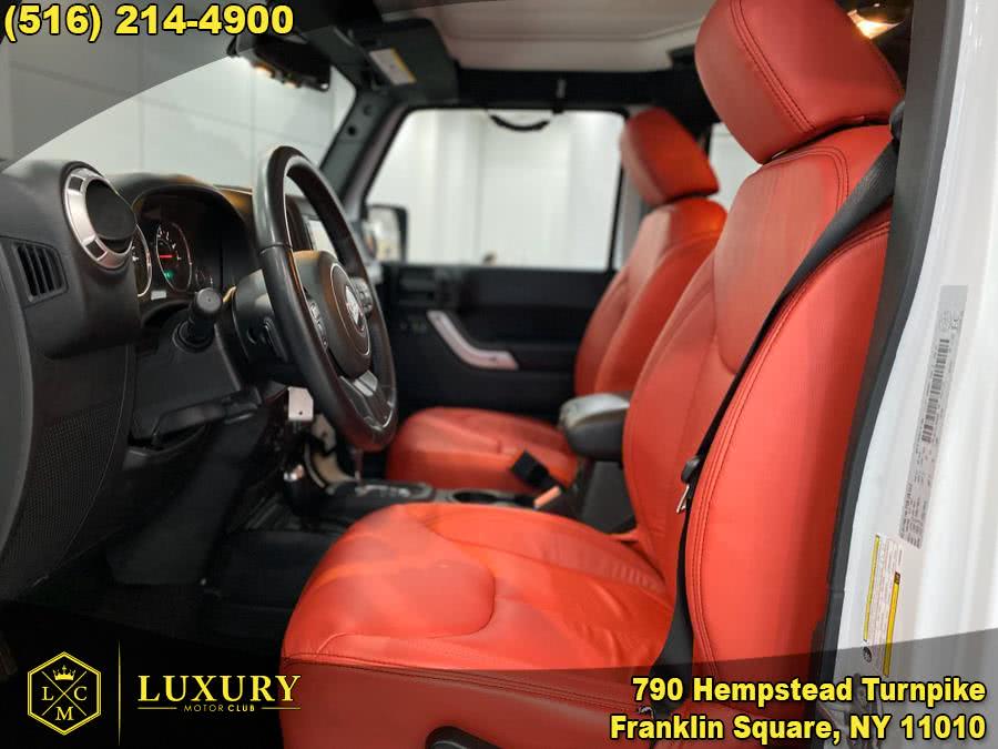 2018 Jeep Wrangler Unlimited Sahara Sahara 4x4, available for sale in Franklin Square, New York | Luxury Motor Club. Franklin Square, New York