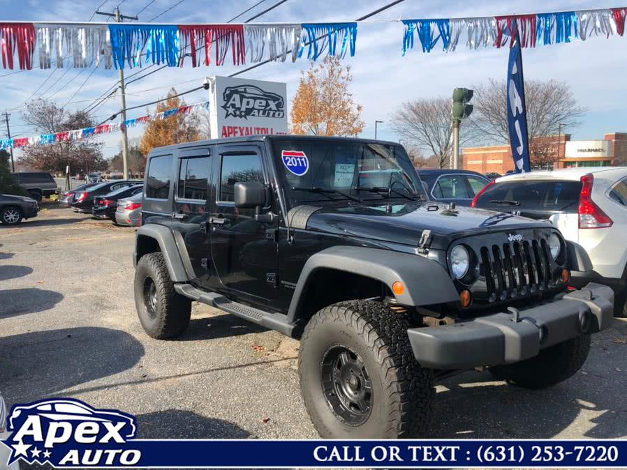 2011 Jeep Wrangler Unlimited 4WD 4dr Sport, available for sale in Selden, New York | Apex Auto. Selden, New York