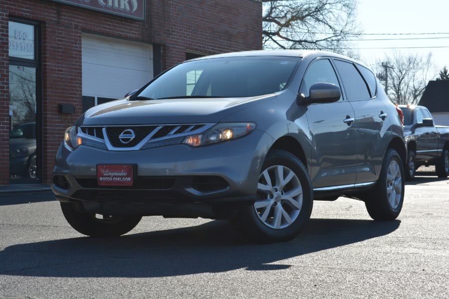 2011 Nissan Murano AWD 4dr S, available for sale in ENFIELD, Connecticut | Longmeadow Motor Cars. ENFIELD, Connecticut
