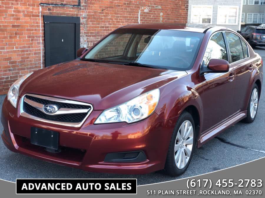 2010 Subaru Legacy 4dr Sdn H4 Auto Limited Pwr Moon PZEV, available for sale in Rockland, Massachusetts | Advanced Auto Sales. Rockland, Massachusetts