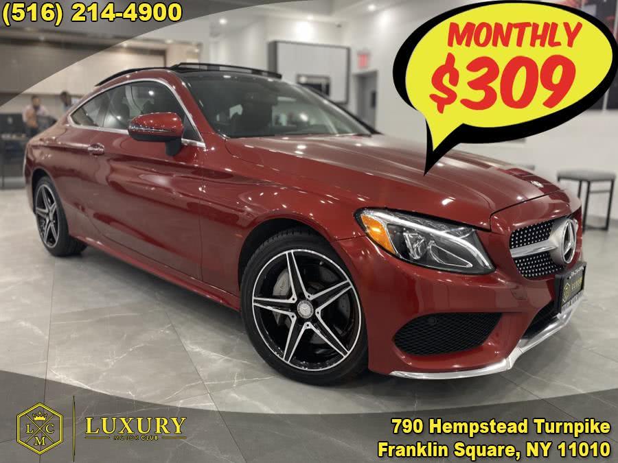 2017 Mercedes-Benz C-Class C 300 4MATIC Coupe, available for sale in Franklin Square, New York | Luxury Motor Club. Franklin Square, New York