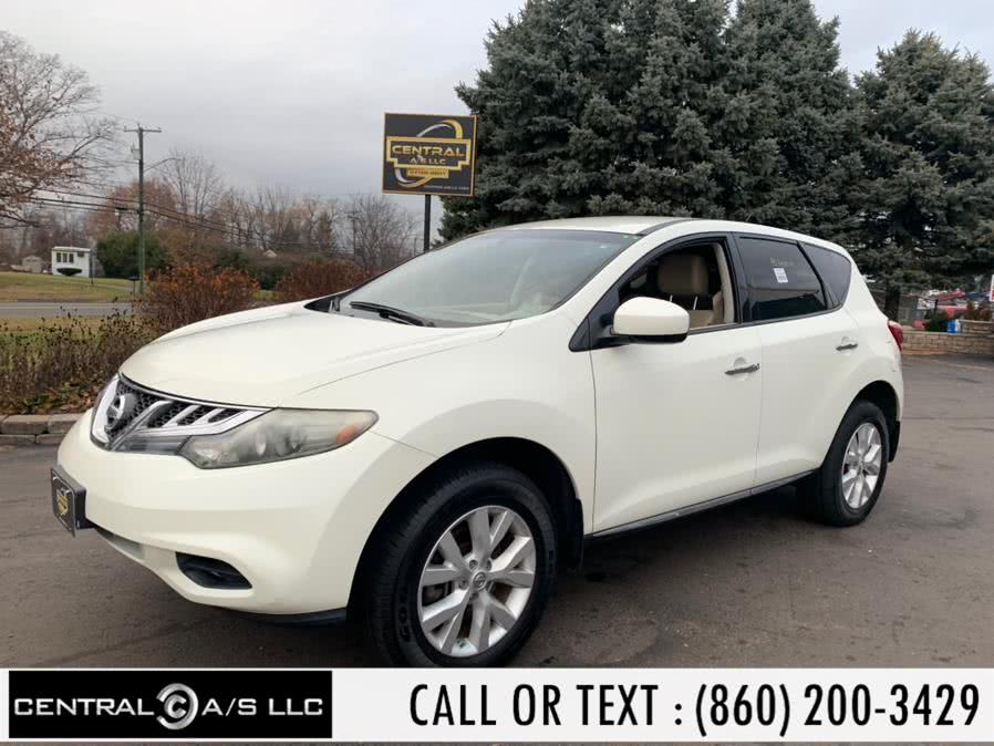 2011 Nissan Murano AWD 4dr S, available for sale in East Windsor, Connecticut | Central A/S LLC. East Windsor, Connecticut