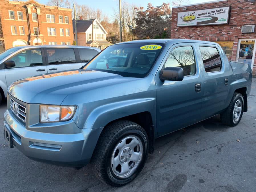 2007 Honda Ridgeline 4WD Crew Cab RT, available for sale in New Britain, Connecticut | Central Auto Sales & Service. New Britain, Connecticut