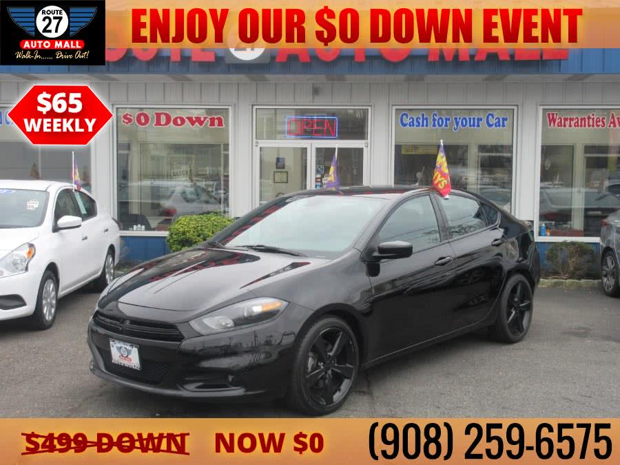 Used Dodge Dart 4dr Sdn SXT *Ltd Avail* 2016 | Route 27 Auto Mall. Linden, New Jersey