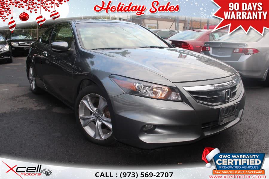 2011 Honda Accord Cpe 2dr V6 Auto EX-L, available for sale in Paterson, New Jersey | Xcell Motors LLC. Paterson, New Jersey
