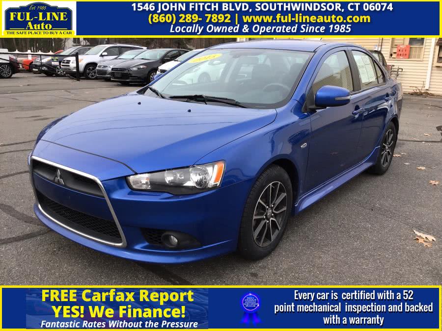 2015 Mitsubishi Lancer 4dr Sdn CVT SE AWD, available for sale in South Windsor , Connecticut | Ful-line Auto LLC. South Windsor , Connecticut
