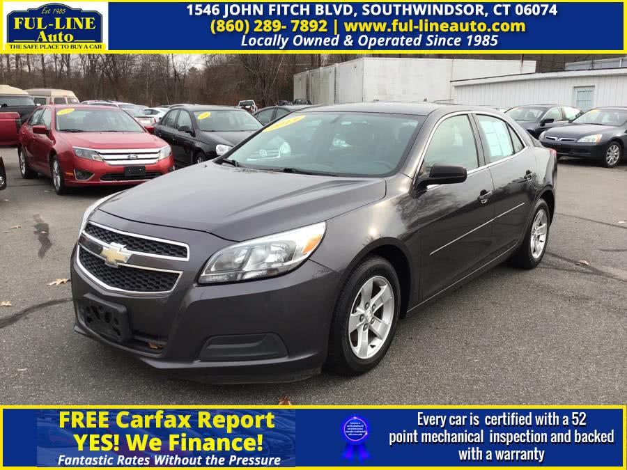 2013 Chevrolet Malibu 4dr Sdn LS w/1LS, available for sale in South Windsor , Connecticut | Ful-line Auto LLC. South Windsor , Connecticut