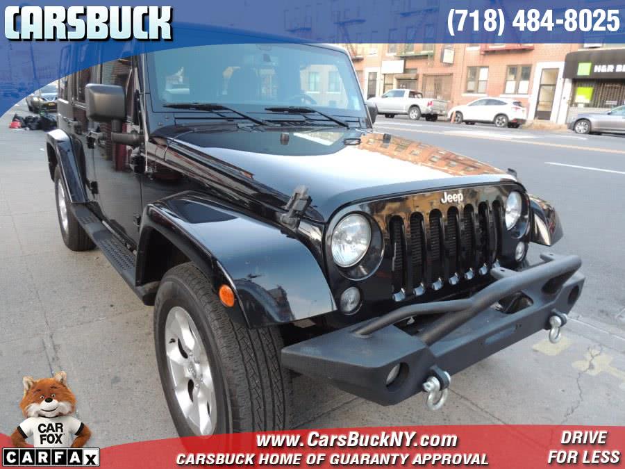 2014 Jeep Wrangler Unlimited 4WD 4dr Sahara, available for sale in Brooklyn, New York | Carsbuck Inc.. Brooklyn, New York
