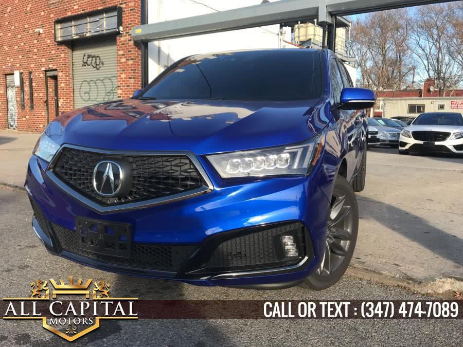 2019 Acura MDX SH-AWD w/Technology/A-Spec Pkg, available for sale in Brooklyn, New York | All Capital Motors. Brooklyn, New York