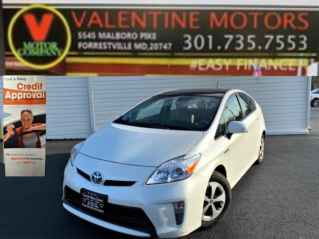 2013 Toyota Prius Five, available for sale in Forestville, Maryland | Valentine Motor Company. Forestville, Maryland