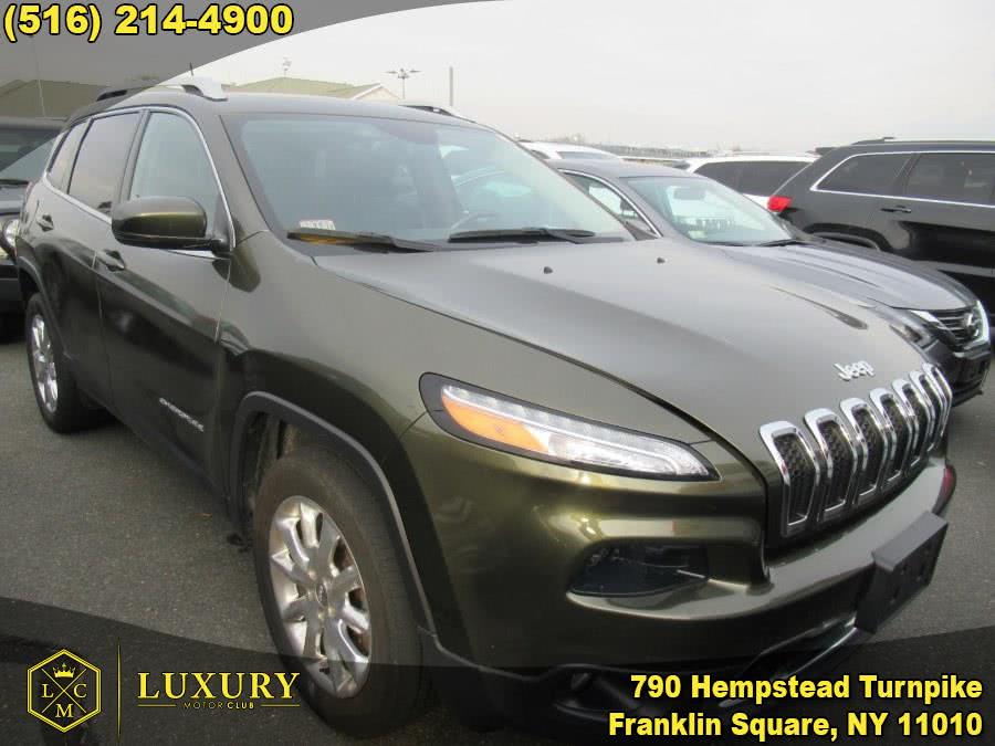 2016 Jeep Cherokee 4WD 4dr Limited, available for sale in Franklin Square, New York | Luxury Motor Club. Franklin Square, New York