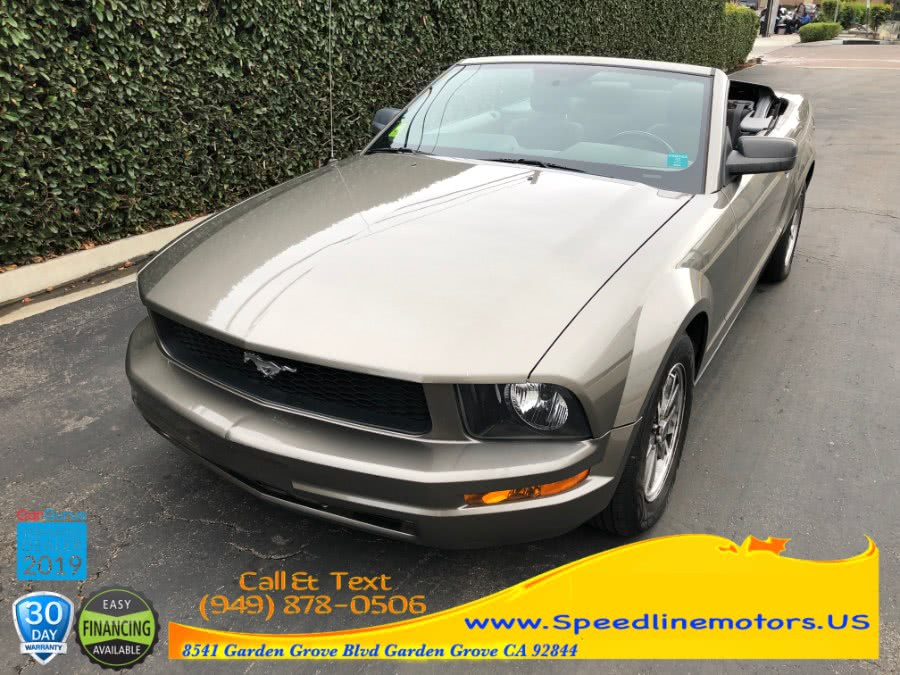 2005 Ford Mustang 2dr Conv Deluxe, available for sale in Garden Grove, California | Speedline Motors. Garden Grove, California