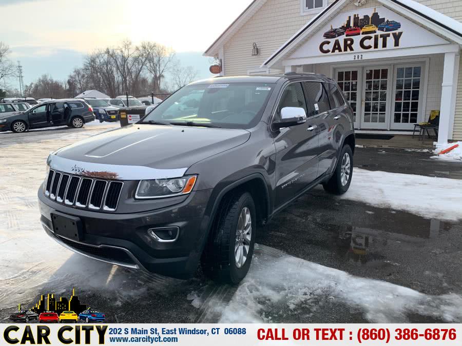 2014 Jeep Grand Cherokee 4WD 4dr Limited, available for sale in East Windsor, Connecticut | Car City LLC. East Windsor, Connecticut