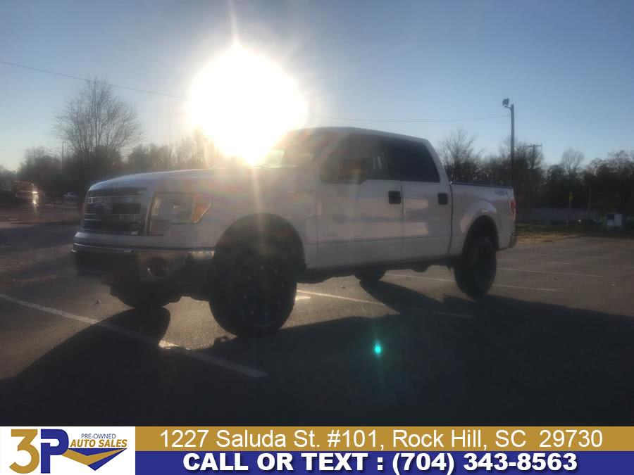 2014 Ford F-150 4WD SuperCrew 145" XLT, available for sale in Rock Hill, South Carolina | 3 Points Auto Sales. Rock Hill, South Carolina