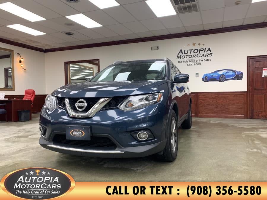 2015 Nissan Rogue AWD 4dr SL, available for sale in Union, New Jersey | Autopia Motorcars Inc. Union, New Jersey