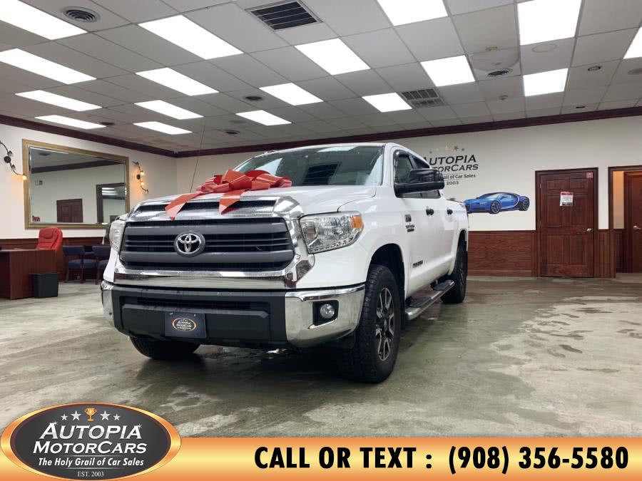 2015 Toyota Tundra 4WD Truck CrewMax 5.7L V8 6-Spd AT SR5 (Natl), available for sale in Union, New Jersey | Autopia Motorcars Inc. Union, New Jersey