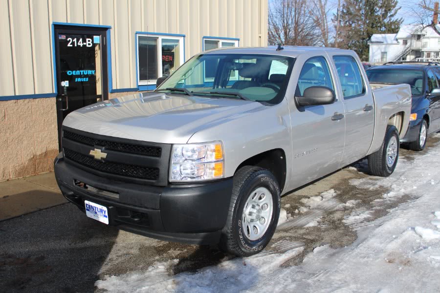 2009 Chevrolet Silverado 1500 4WD Crew Cab 143.5" Work Truck, available for sale in East Windsor, Connecticut | Century Auto And Truck. East Windsor, Connecticut
