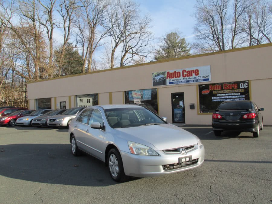 2003 Honda Accord Sdn LX Auto, available for sale in Vernon , Connecticut | Auto Care Motors. Vernon , Connecticut 2003 Honda Accord Sdn LX Auto, available for sale in Vernon , Connecticut | Auto Care Motors. Vernon , Connecticut