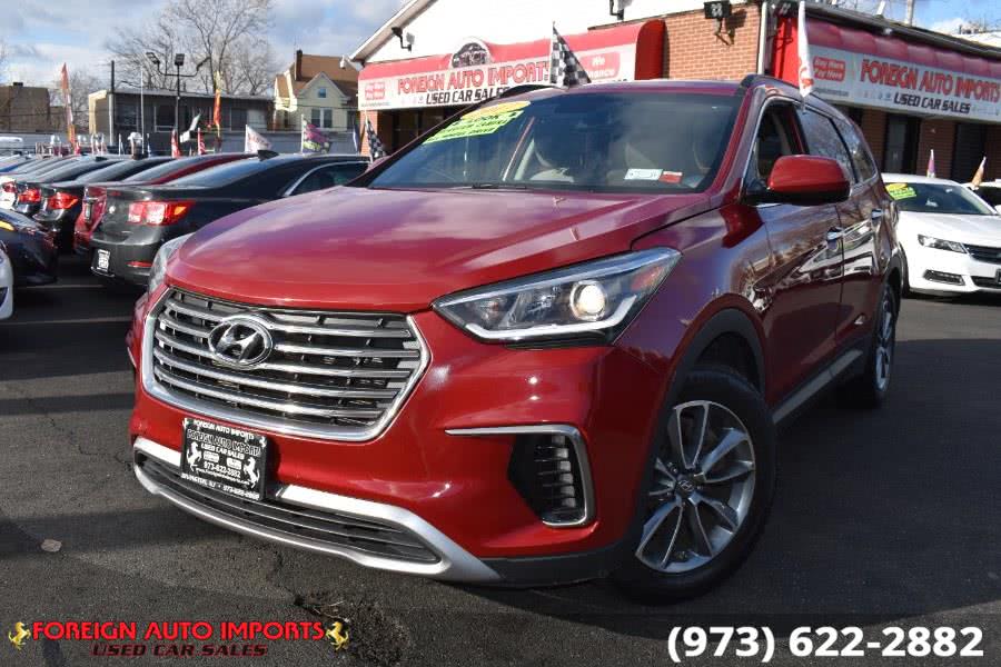 2017 Hyundai Santa Fe SE 3.3L Auto AWD, available for sale in Irvington, New Jersey | Foreign Auto Imports. Irvington, New Jersey